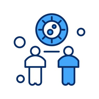 özet vektör illüstrasyon simgesi