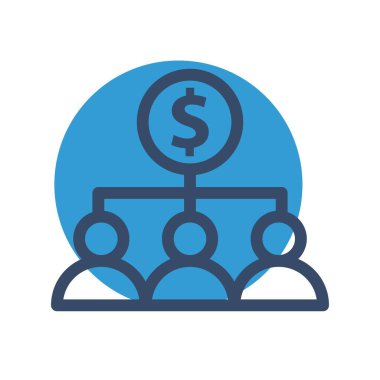 vektör ağ simgesi çizimi