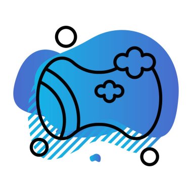 özet vektör illüstrasyon simgesi