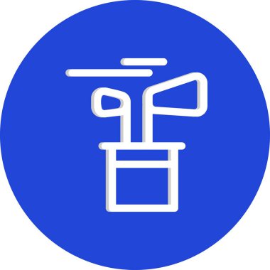 renkli vektör illüstrasyon simgesi