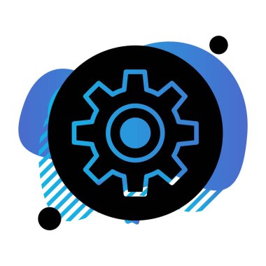 Vektör ayarı Simge illüstrasyonu