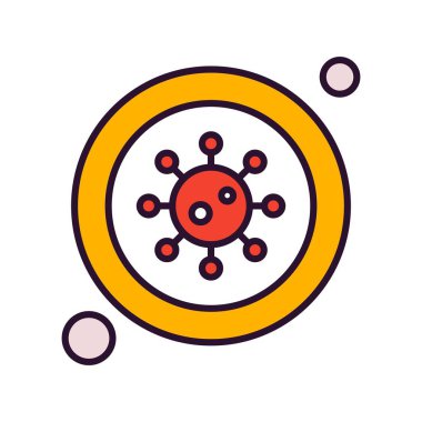 özet vektör illüstrasyon simgesi