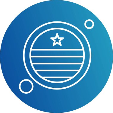 özet vektör illüstrasyon simgesi