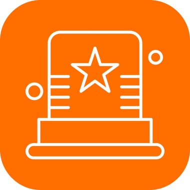 özet vektör illüstrasyon simgesi