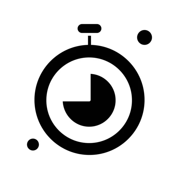 Διανυσματικό Χρονόμετρο Εικονογράφηση Εικονιδίων — Διανυσματικό Αρχείο