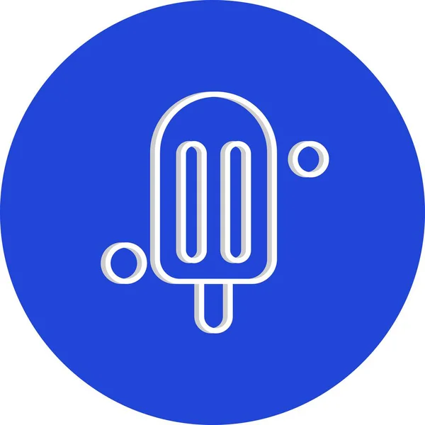 Ice Cream Ico — 스톡 벡터