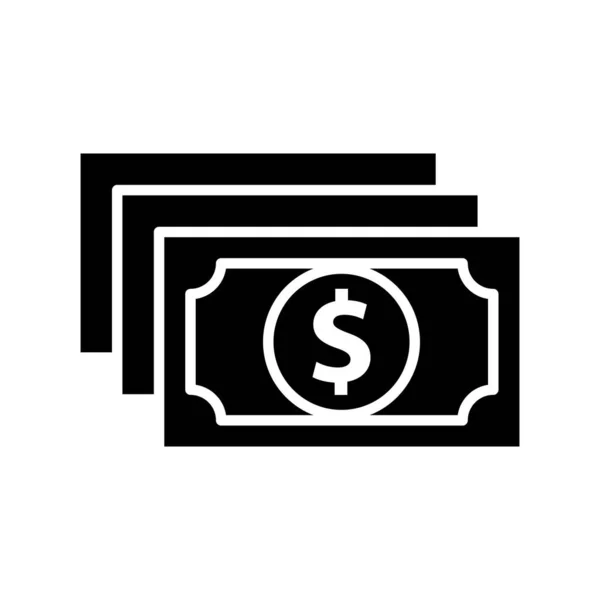 Dollar Icon Vector Illustration — Stock Vector