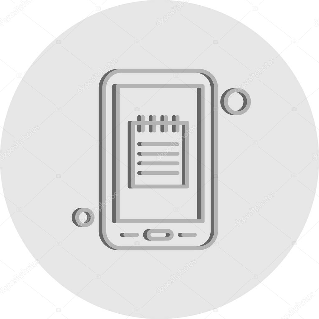 outline vector illustration icon