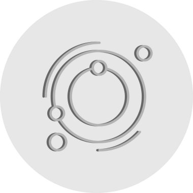 özet vektör illüstrasyon simgesi