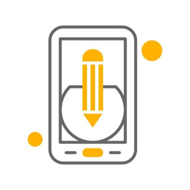 özet vektör illüstrasyon simgesi