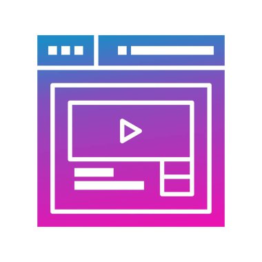 vektör web sayfası resimleme