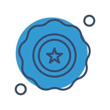 özet vektör illüstrasyon simgesi