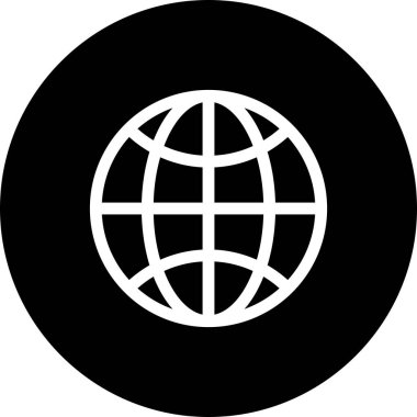 vektör Dünya simgesi illüstrasyonu
