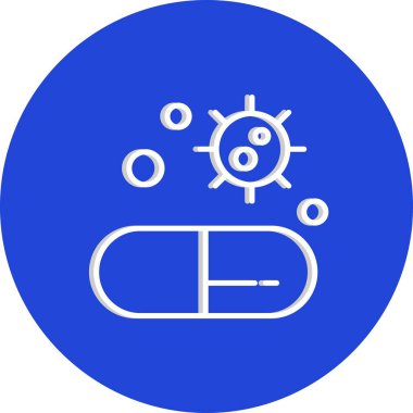 özet vektör illüstrasyon simgesi