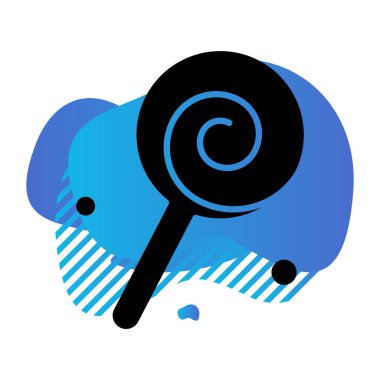 Şekerleme ikonu illüstrasyonu