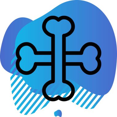 özet vektör illüstrasyon simgesi