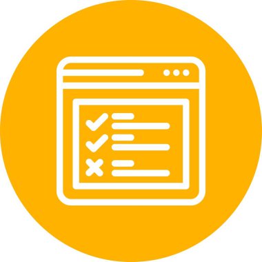 vektör web simgesi çizimi