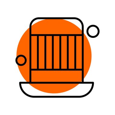 özet vektör illüstrasyon simgesi