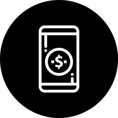 Vektör Mobil simge illüstrasyonu