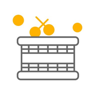 özet vektör illüstrasyon simgesi