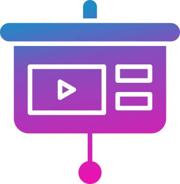 vektör ders simgesi çizimi