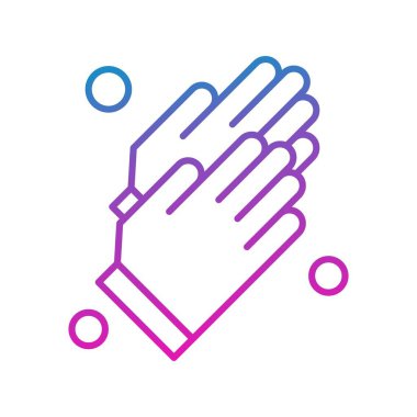 özet vektör illüstrasyon simgesi