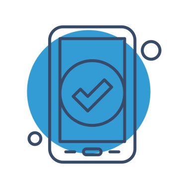 özet vektör illüstrasyon simgesi