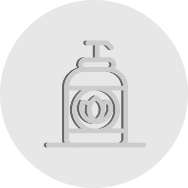 Vektör nemlendirici simgesi çizimi