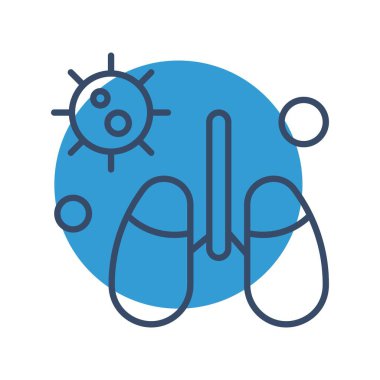 vektör böbrek simgesi illüstrasyonu