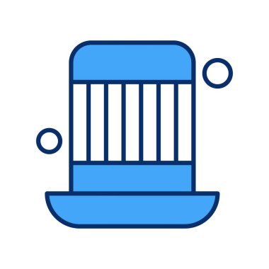 özet vektör illüstrasyon simgesi