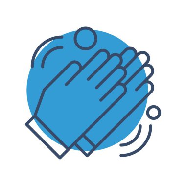 özet vektör illüstrasyon simgesi