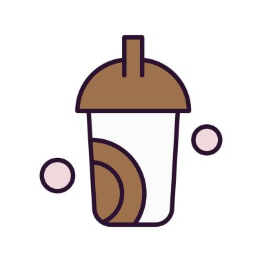 Vektör Kahve Simgesi illüstrasyonu