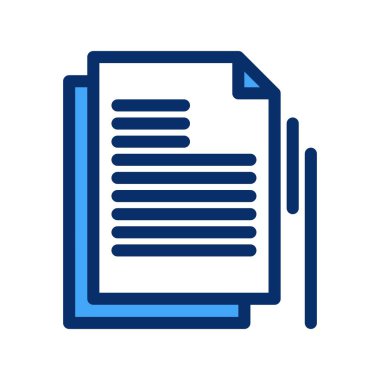 Vektör belgesi Simge illüstrasyonu