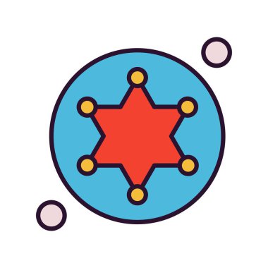  vektör yıldız resimleme