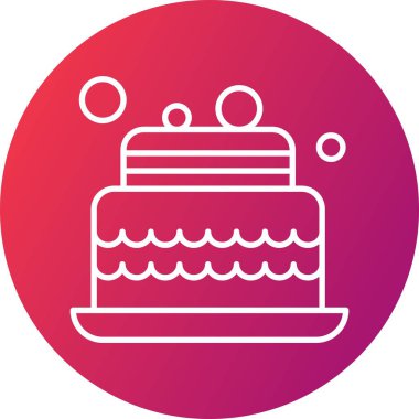 özet vektör illüstrasyon simgesi