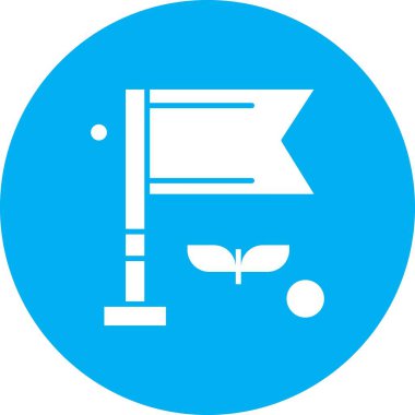 özet vektör illüstrasyon simgesi