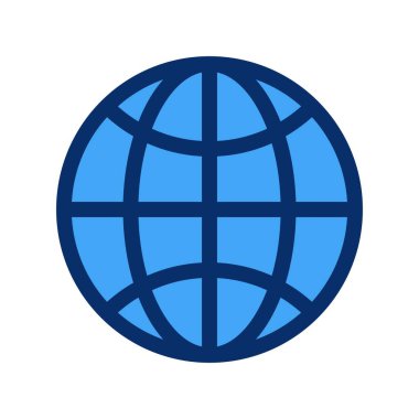 vektör Dünya simgesi illüstrasyonu