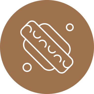 özet vektör illüstrasyon simgesi