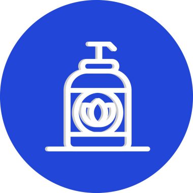 Vektör nemlendirici simgesi çizimi