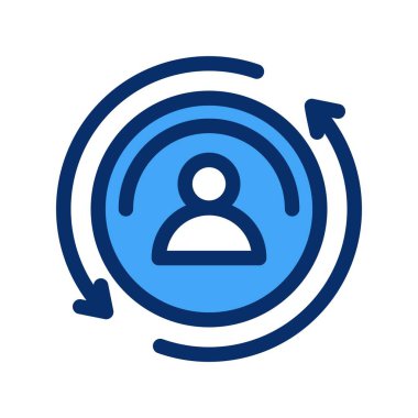 özet vektör illüstrasyon simgesi