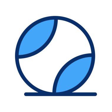 vektör tenis topu simgesi