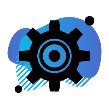 Vektör ayarı Simge illüstrasyonu