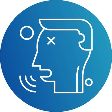 özet vektör illüstrasyon simgesi