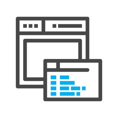 vektör web sayfası resimleme