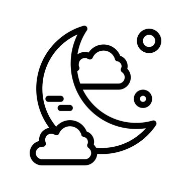 vektör gece yarısı resimleme