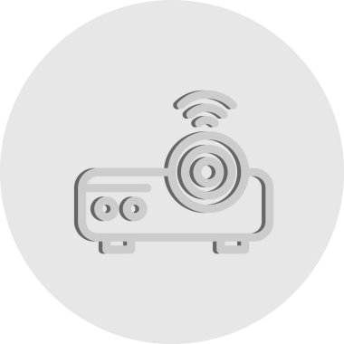 vektör projektörü resimleme