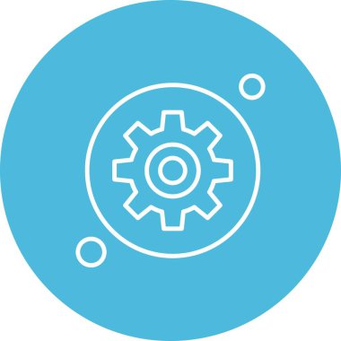 Vektör ayarı Simge illüstrasyonu