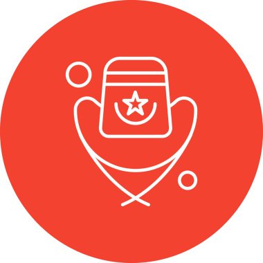 özet vektör illüstrasyon simgesi