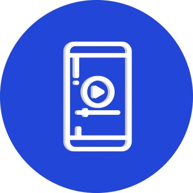 Vektör Mobil simge illüstrasyonu