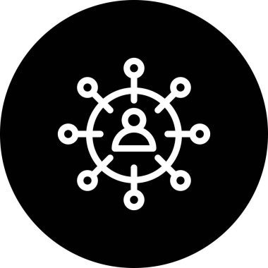 özet vektör illüstrasyon simgesi